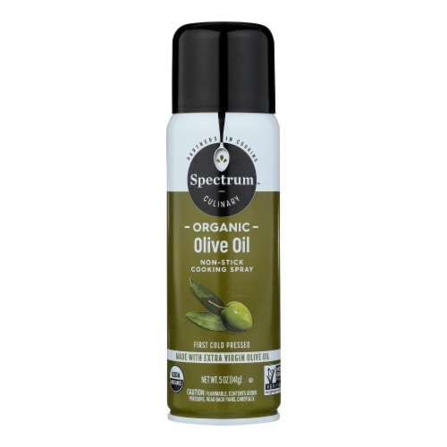 Spectrum Naturals Organic Extra Virgin Olive Spray Oil - Case of 6 - 5 Fl oz. Perspective: front