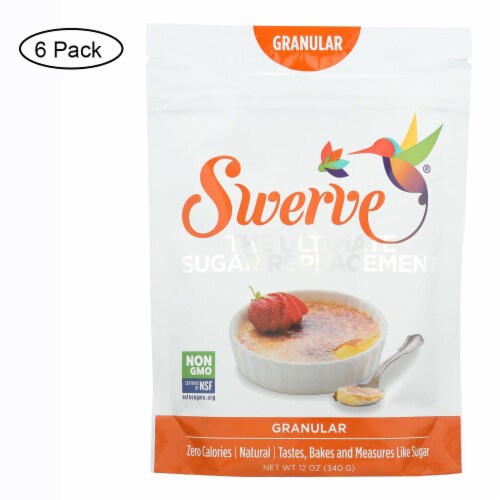 Swerve - Sweetener - Granular - Case of 6 - 12 oz. Perspective: front