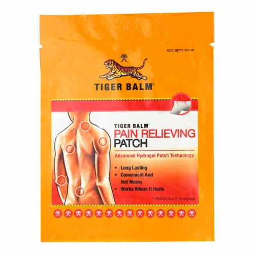 Tiger Balm - Tiger Balm Patch Single Srv - Case of 12 - 1 CT Perspective: front