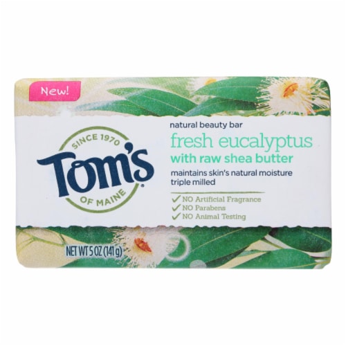 Tom's Of Maine - Beauty Bar Frsh Euclpts - Case of 6 - 5 oz. Perspective: front