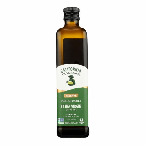 California Olive Ranch Extra Virgin Olive Oil - Arbosana - Case of 6 - 16.9 fl oz. Perspective: front