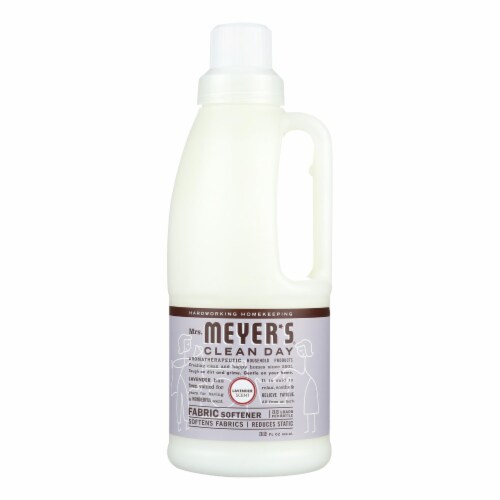 Mrs. Meyer's Clean Day - Fabric Softener - Lavender - Case of 6 - 32 oz Perspective: front