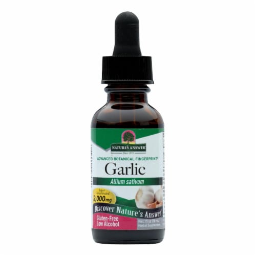 Nature's Answer - Garlic Bulb - 1 fl oz Perspective: front