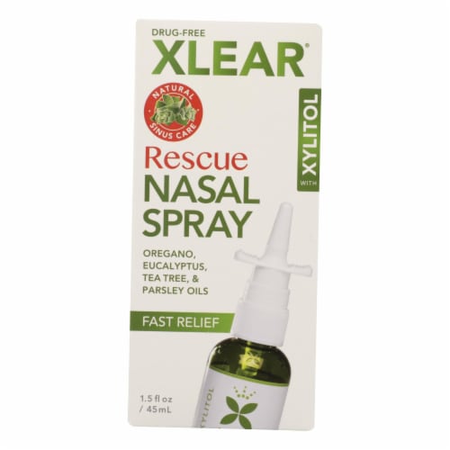 Xlear - Nasal Spray Rescue - 1.5 oz. Perspective: front