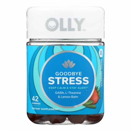Olly - Supp Goodbye Stress Berry - 1 Each - 42 CT Perspective: front