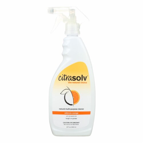 CitraSolv Multi Purpose Spray Cleaner Valencia Orange - 22 fl oz. Perspective: front