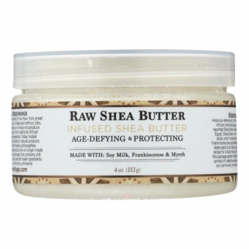 Nubian Heritage Raw Shea Butter - 1 Each - 4 oz. Perspective: front