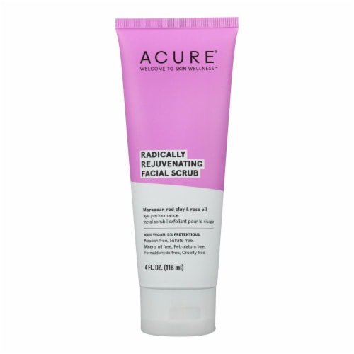 Acure - Scrub - Facial - Pore Minimize - 4 fl oz Perspective: front