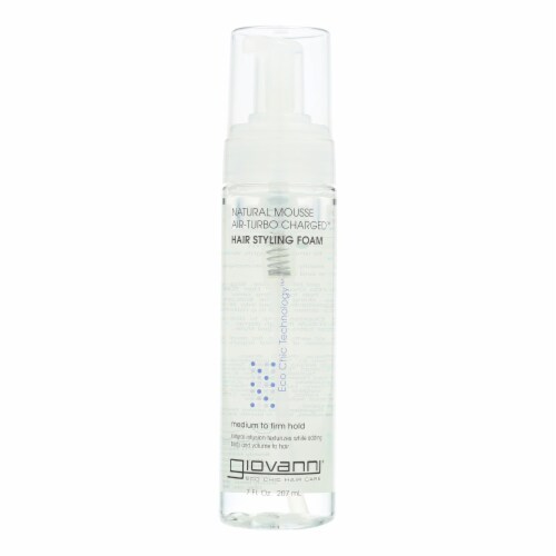 Giovanni All-Natural Hair Styling Mousse Air-Turbo Charged - 7 oz., 1  Pack/7 Ounce - Harris Teeter
