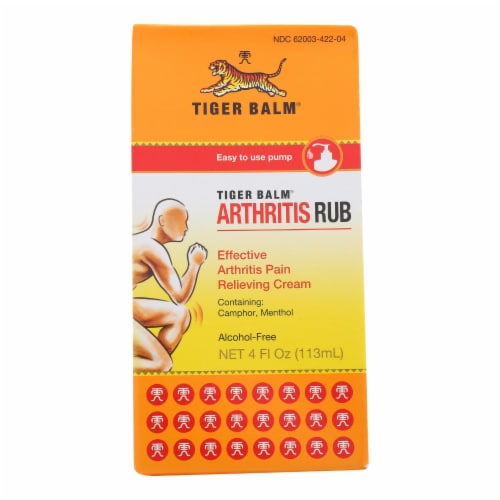 Tiger Balm Arthritis Rub - 4 Fl Oz. Perspective: front