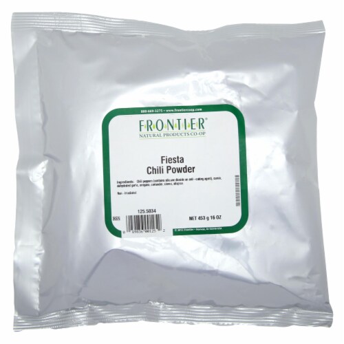 Frontier Herb Chili Powder Seasoning Blend Fiesta - Single Bulk Item - 1LB Perspective: front