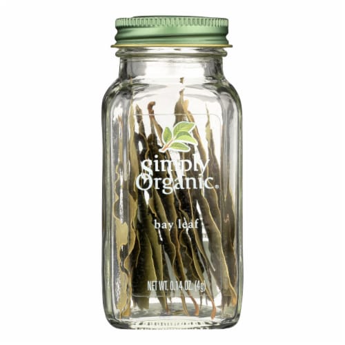 Simply Organic Bay Leaf - Organic - .14 oz Perspective: front
