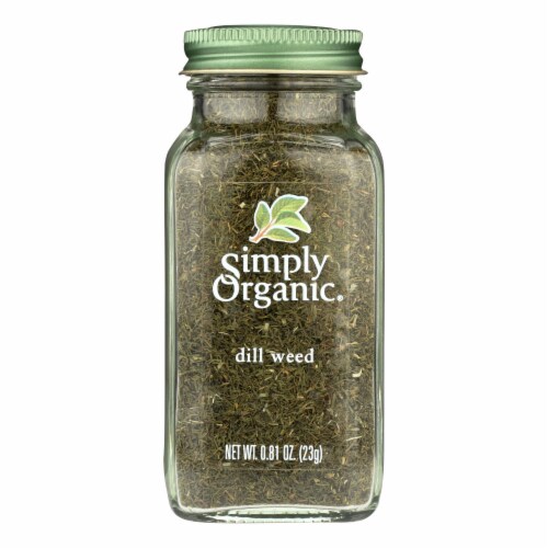 Simply Organic Dill Weed - Organic - .81 oz Perspective: front