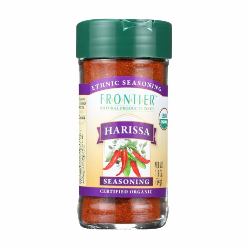 Frontier Herb Harissa Seasoning - Organic - 1.9 oz. Perspective: front