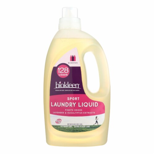 Biokleen Laundry Liquid - Sport - 64 oz. Perspective: front