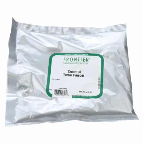 Frontier Herb Cream of Tartar Powder - Single Bulk Item - 1LB Perspective: front