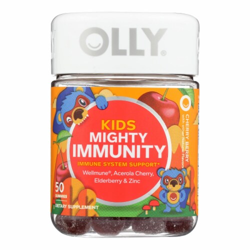Olly - Supp Immunity Kids - 1 Each - 50 CT Perspective: front