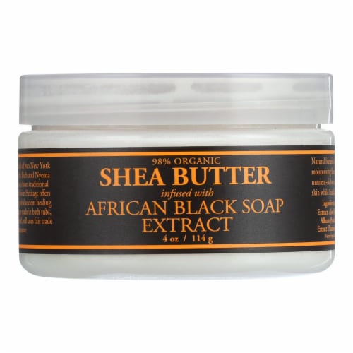Nubian Heritage Shea Butter Infused With Oats And Aloe - 4 oz. Perspective: front