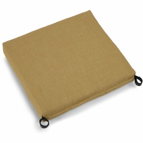20-inch by 19-inch Spun Polyester Chair Cushion Perspective: front