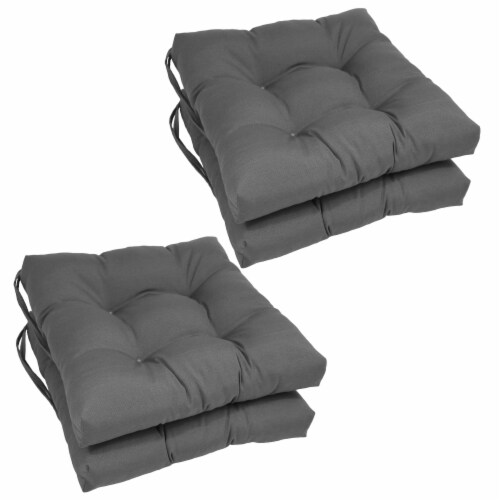 Grey chair cushions set of 4 hotsell