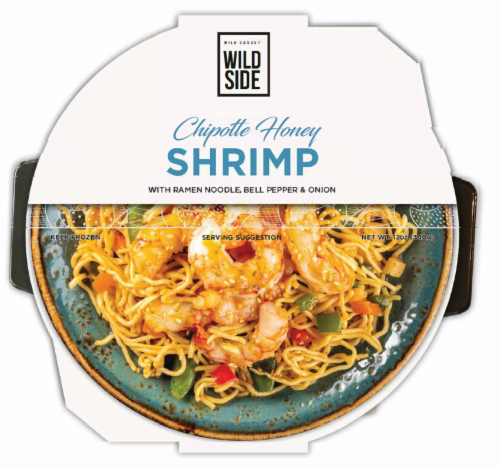 Wild Side Chipotle Honey Srhimp Pasta Perspective: front