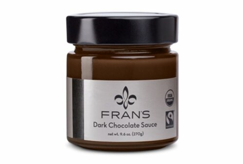 Fran's Chocolates Dark Chocolate Sauce Perspective: front