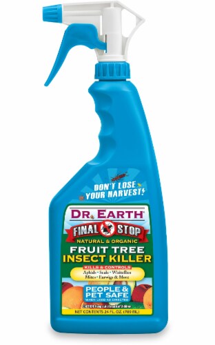 Dr. Earth Final Stop Fruit Tree Organic Liquid Insect Killer 24 oz