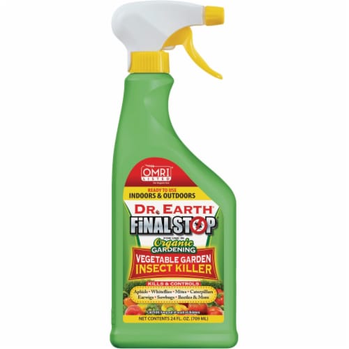 Dr. Earth® Final Stop Natural & Organic Vegetable Garden Insect Killer Perspective: front