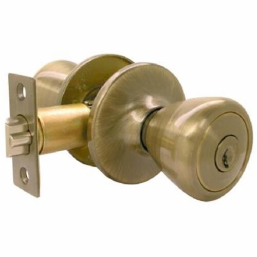 World & Main LLC Ultra Entry Lock Door Knob Perspective: front