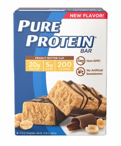 Pure Protein® Peanut Butter Cup Bar Perspective: front