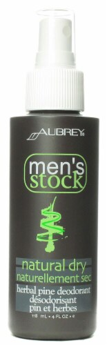 Aubrey Organics Natural Dry Pine Deodorant Spray Perspective: front
