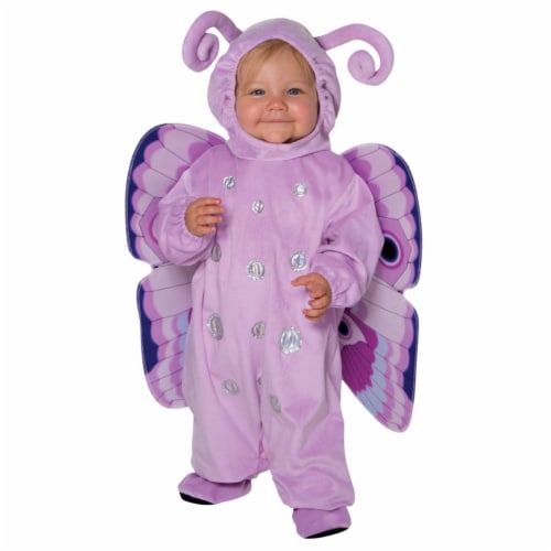 Toddler Butterfly Happy Hoodie Costume, Size 3T-4T Perspective: front