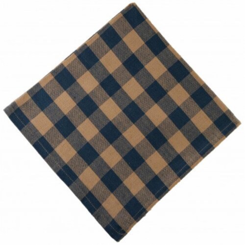 AG-20250S-4 Napkins, Navy Check - Set of 4 Perspective: front