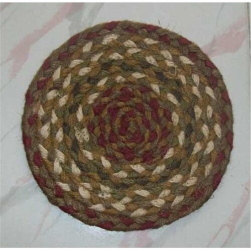 Braided Kitchen Trivet Perspective: front
