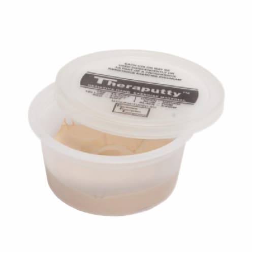 Extra Extra Soft Theraputty, Tan, 2 Oz. Perspective: front