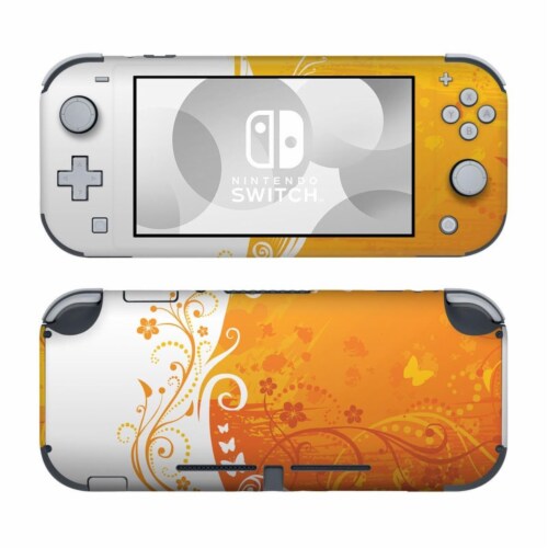 DecalGirl NSL-ORANGECRUSH Nintendo Switch Lite Skin - Orange Crush Perspective: front