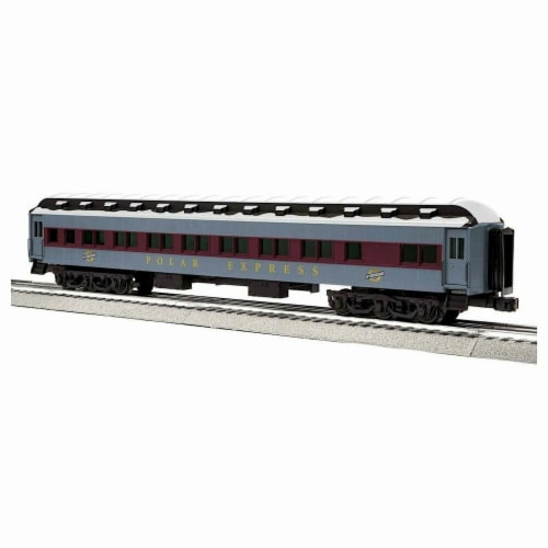 Lionel LNL1927650 O 15th Anniversary Coach Polar Express Model Train Perspective: front