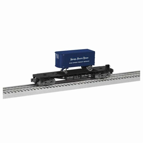 Lionel LNL1928550 O-27 Piggy Back Car Model Train Perspective: front