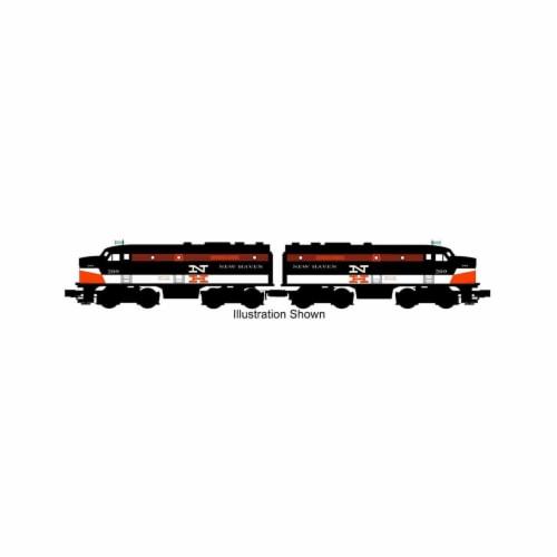Bachmann BAC20092 New Haven No.209 O-27 ALCO FA-2 Powered A & Dummy Locomotive Model Train Se Perspective: front