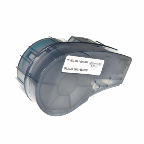 Brady Label Cartridge Black on White BMP21BMP21LABBMP21 PLUS