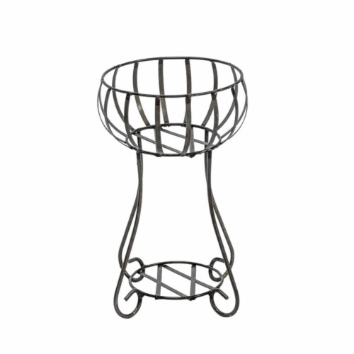 Rustic Arrow 11820 Round Solera Planter Stand for Decor Perspective: front