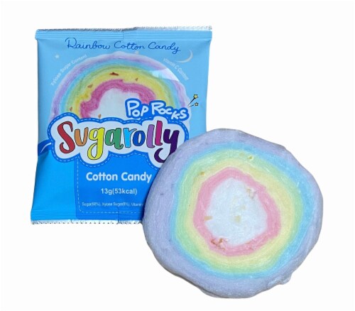 Sugarolly Rainbow Cotton Candy Pop Rocks (Pack of 5), 5 Pack / 0.46 oz ...