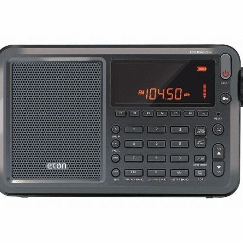 Eton Mini Shortwave Radio,Digital,4-1/8  H  NELITEEXECUTIVE Perspective: front
