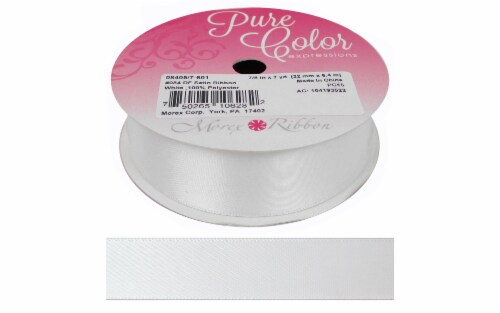 ribbon様M丫ホワイトXS Amazon.com: YASEO 25 Yards 1 Inch White Satin Ribbon with