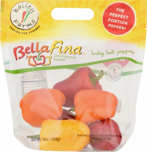 Bailey Farms® Bella Fina® Bell Peppers Perspective: front