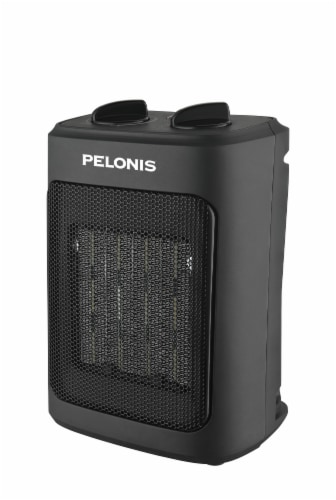 Pelonis Ceramic Heater - Black Perspective: front
