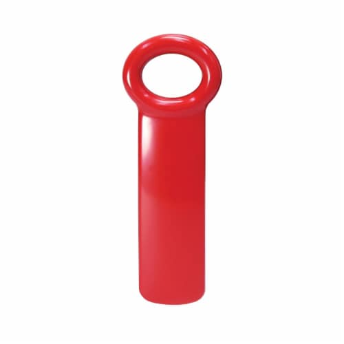 Brix Original Easy Jar Key Opener, Red, 5.62-Inches Perspective: front