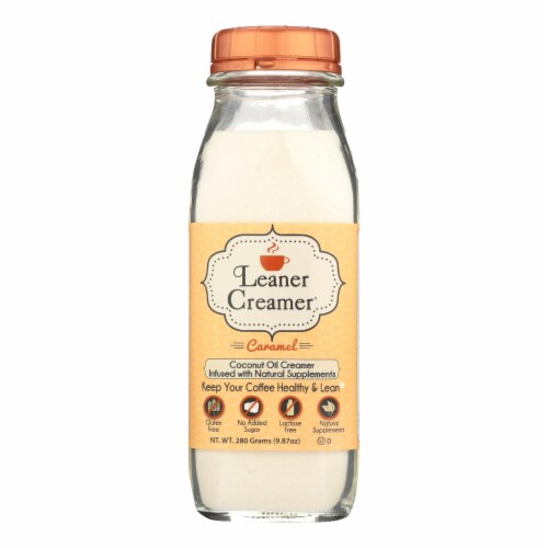 Leaner Creamer - Creamer Caramel - Case of 6 - 9.87 OZ Perspective: front