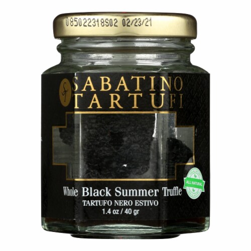 Sabatino Pronto Whole Black Summer Truffle - Case Of 6 - 1.4 Oz Perspective: front