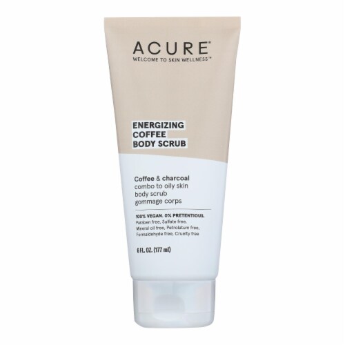 Acure - Body Scrub Energy Coffee - 1 Each-6 FZ Perspective: front